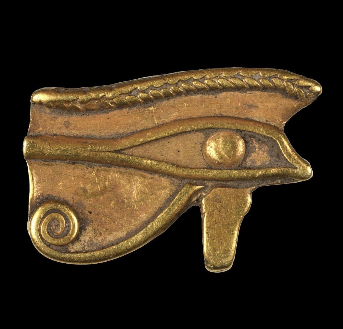 Eye of Ra in gold